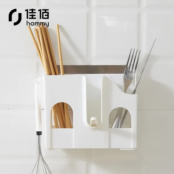 가백 강제 흡벽 무흔 접착제 젓가락 걸개 젓가락 젓가락 젓가락 젓가락 장 장 장 장 장 장벽 비닐 부엌 수납 젓가락 수납통, 상세페이지 참조, 상세페이지 참조