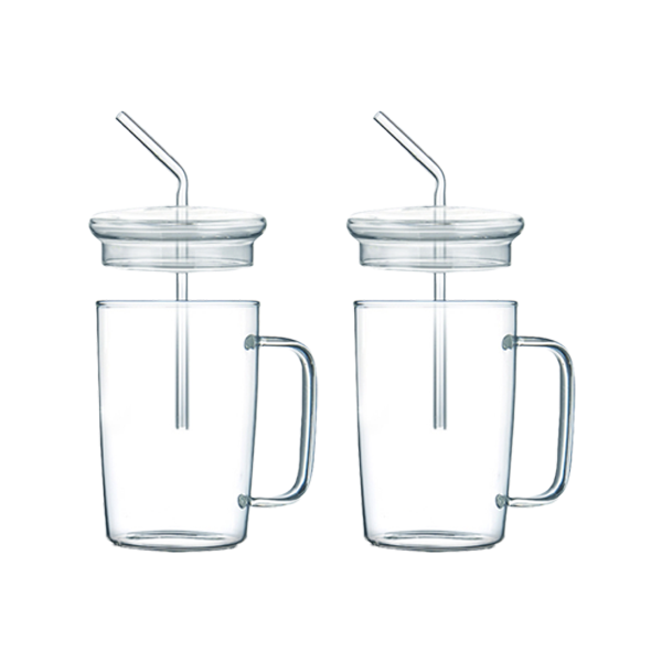무아 1+1세트 커피프렌즈 빨대 텀블러 520ml, 2개, 단일