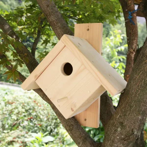 미가데코 diy 새집만들기 반제품 산새집 인공새집, 1개, 오두막살림집