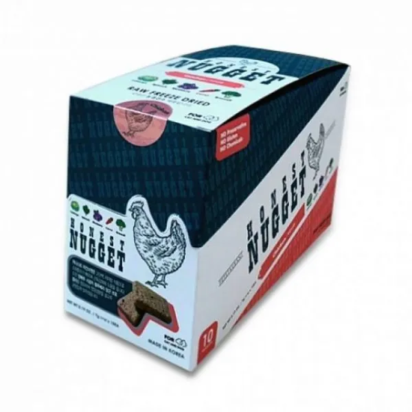 한국bs 어니 스트너겟10p 치킨 강아지 져키 트릿 1