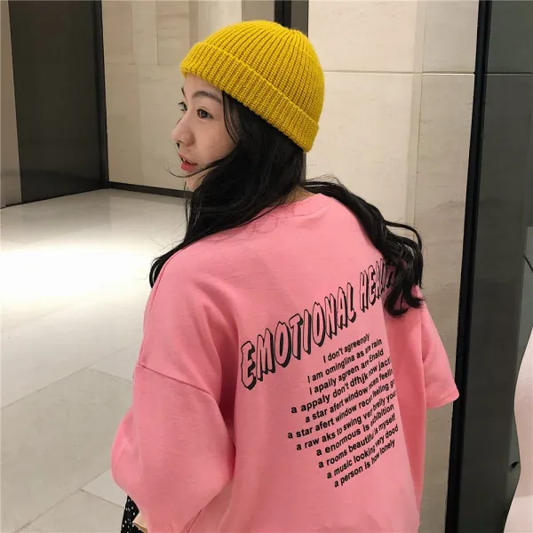 위파인더 항풍초화 sec 반팔 티셔츠 여한판조ins원숙 bf慵늘보 이상한 냄새 옷매무새