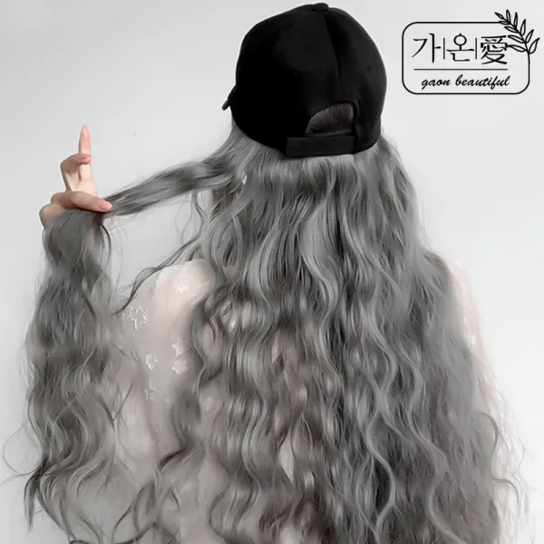 가온애 모자 일체형 가발 1개 Jf모자 라이트브라운