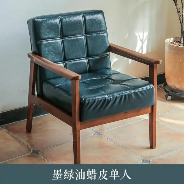 355252 / 디저트 찻집 의자 커피 레스토랑 카드 좌석 간단한 레저 사무실 리셉션 가죽 소파를 토론하기 위해, F