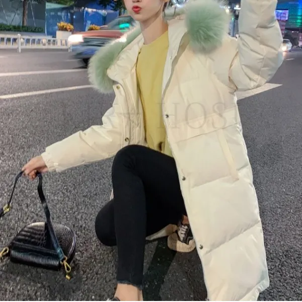 kirahosi 롱 패딩 점퍼 오리털 박시핏 71호+덧신증정 CLt0sbel