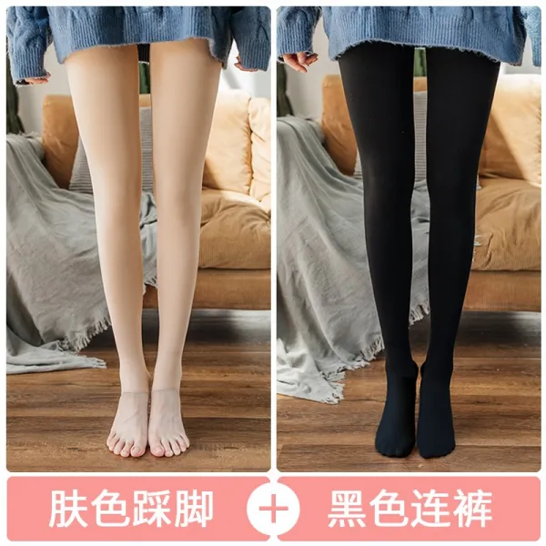 기모레깅스 저녁햇살 숲 보정스타킹 가을겨울옷 스타킹 꼬임방지 네이쳐 느낌 기모 팬티스타킹