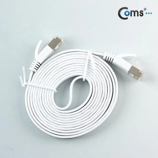 코코 Coms Cat 7 플랫형 다이렉트 랜케이블 2m 랜케이블 랜장비 해당상품