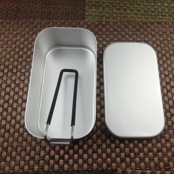 캠핑 반합 사각 반합 백패킹 채망포함 캠핑 도시락, 한개옵션1, AA