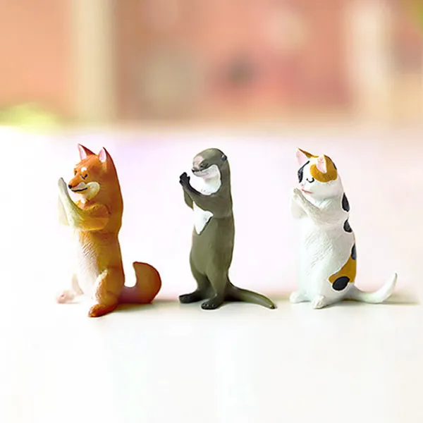 잘먹겠습니다 기도하는 동물 피규어 인증샷피규어, 3) 수달