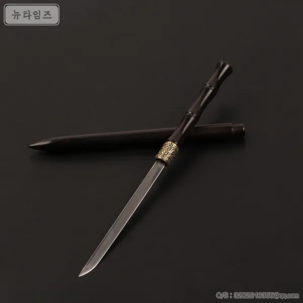 비녀 2224# 작은 누나는 장검 중 검흑 단목 를 입고 있다각인 가능한 글자 뉴타임즈 Z