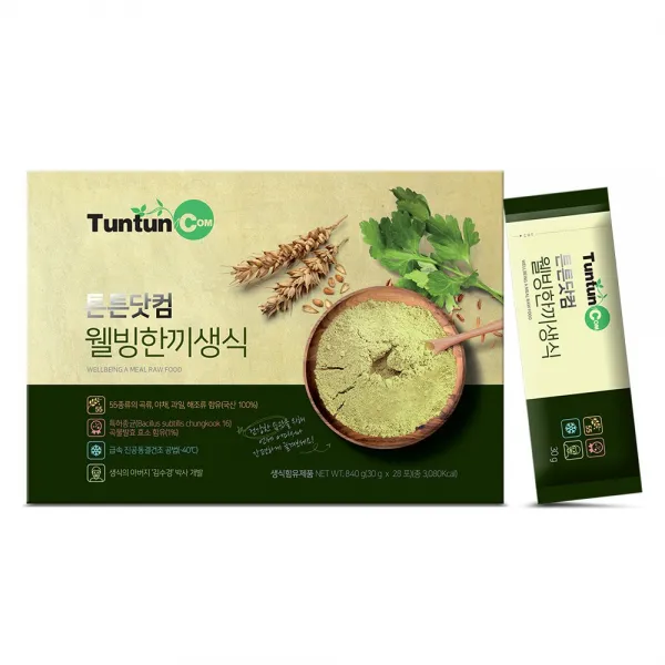 튼튼닷컴 웰빙한끼생식 30 g x 28 포, 840g, 1개