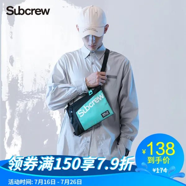 서브크레우 핫백 남녀 크로스백 패밀리백 방수백 커플 웨이브 유니버시아드 남성 봉투 충돌 민트