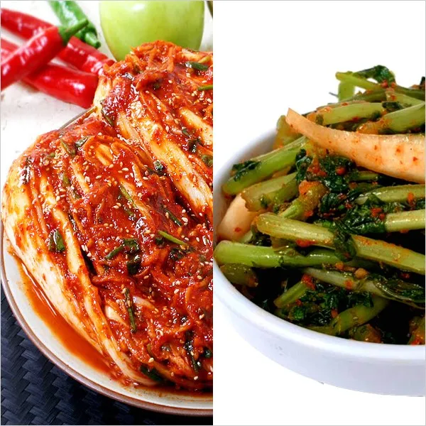 충주사과김치 포기김치5kg +열무김치3kg 1세트 8kg