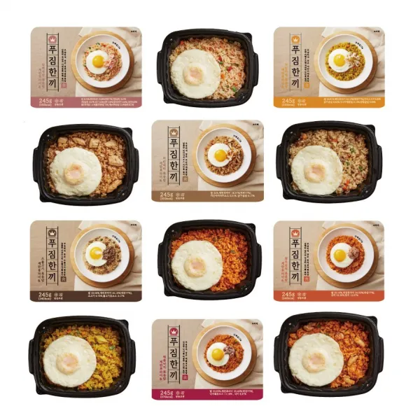 (푸드킹) 푸짐한끼 7종 혼합 10팩, 7종 혼합 10팩(혼합7팩+김치3팩)