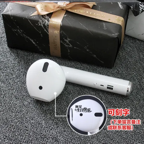 낄낄상회 남자맨 형제 쿠소 모래조각품 실용적 깜짝 놀라다 독창적 블랙 과학기술 연인 떠들썩하다 친구 신기, 화이트 정미 선물 포장 가각자 -H4