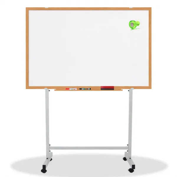 영남칠판 자석 화이트보드+스텐드 150x90~180x120cm 화이트보드 오크
