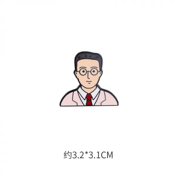 캐릭터책가방 오리지널제작 각성 대 노신 마르지않는 네 브로치 애니메이션 뱃지 청년 액세서리 남성 여성 3871955863