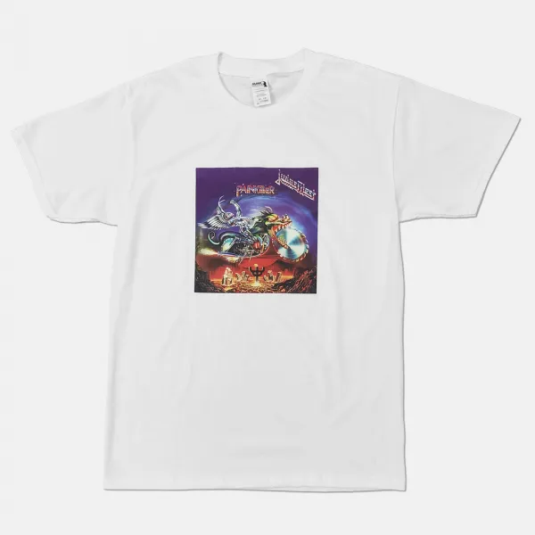 엘에스아이3 라운드넥반팔티 Judaspriestalbumcovertee T셔츠