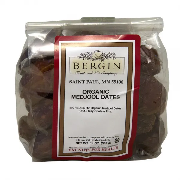 Bergin Fruit And Nut Company 오가닉 메드줄 데이트, 397g, 1개