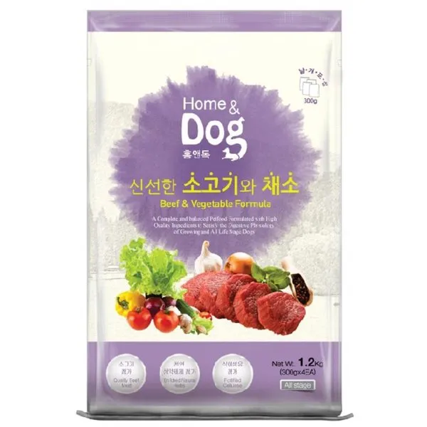 대한사료 홈앤독 소고기와채소5kgx1개