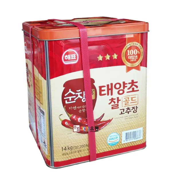 사조해표 순창궁태양초 찰골드고추장(별3) 14kg, 1개
