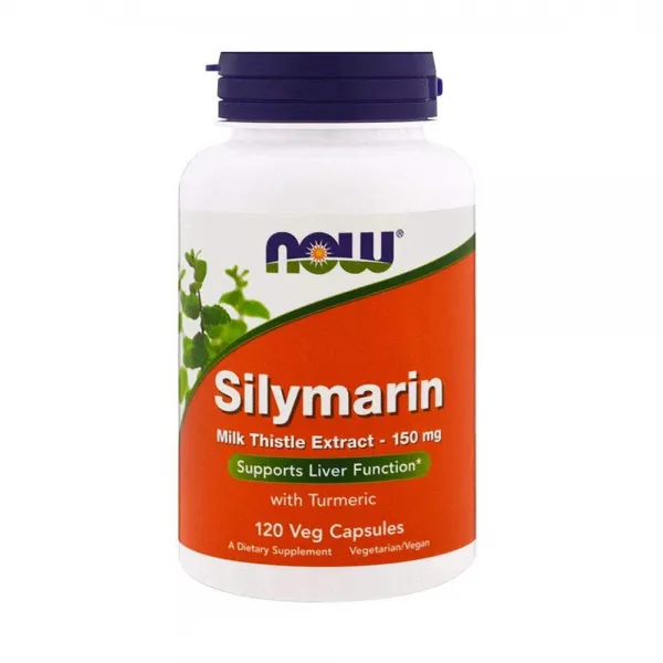 Now Food 나우 실리마린 밀크시슬 150mg 120캡슐 피곤할때영양제 간영양제, 1mg, 1개