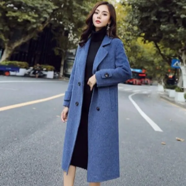 한별몰 여성 가을 겨울 핸드메이드 코트