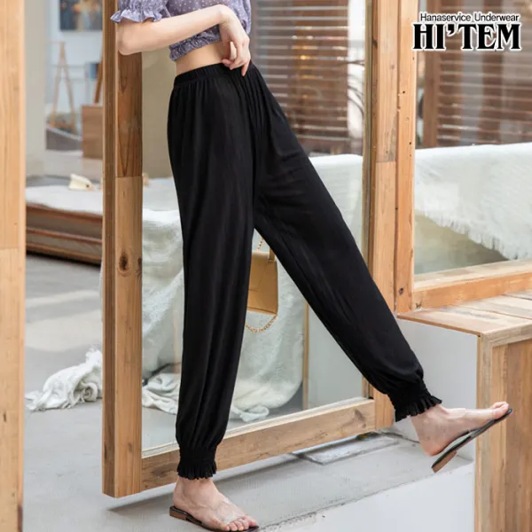 시원하고 편안한 여름 여성쿨팬츠 여성냉장고바지