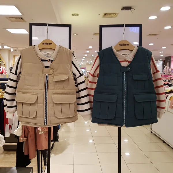 밀리밤 이월상품50%가격파괴 재입고 New~~신상!! 활동성 좋은 포근한 양면 인싸템 지금 필요한 리버조끼