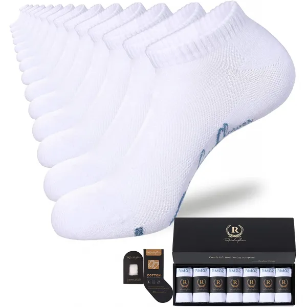 레인보우 FLOWER 앵클 SOCKS ATHLETIC 가는 독자 뚜껑을 덮고 약한 불 컷 스포츠 TAB 표준 다발 내분비선 성신 생물 AND 여성들. (7 PAIRS)（BLACK）