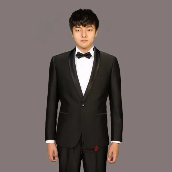 스웨드 시크 턱시도 대여