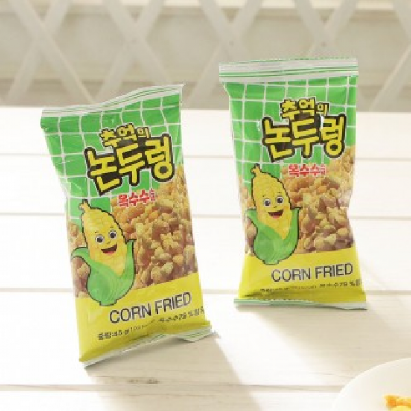 맛있는 [무료배송] 추억의 논두렁 45g 10개 옛날과자 간식