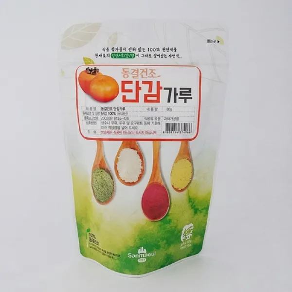 산마을 동결건조 단감가루 80g 1개