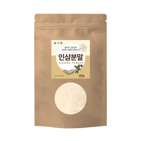 윤고집 국내산 인삼분말, 300g