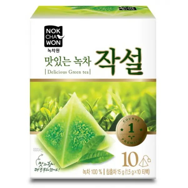[녹차원]맛있는녹차작설 10티백(피라미드백)(바로 그 녹차), 없음, 상세설명 참조