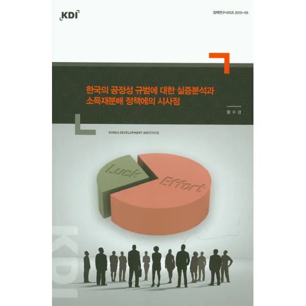 한국의 공정성 규범에 대한 실증분석과 소득재분배 정책에의 시사점(2015), KDI