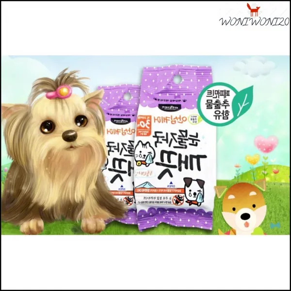 강아지모질 잡균 제거와 깨끗한 눈동자 깨끗 티슈 개눈물지우개 개위생용품, 1개
