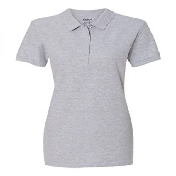 Gildan Womens Premium Cotton Double Piqué Sport Shirt G828L -SPORT GREY XL 길단 여자 프리미엄 코튼 더블 피케 스포츠 셔, null세트