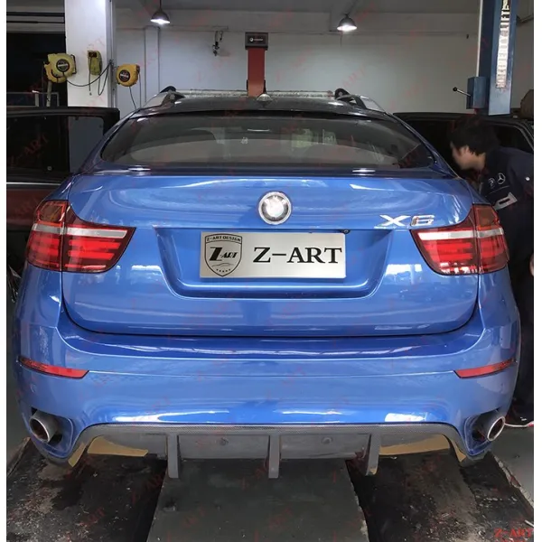 BMW X6E71 개장 V타입 뒤 난기류 미니백 둘레 불티나게 팔리다, V타입 탄소섬유 후에 입술을 핥다 2