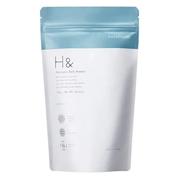 애쉬 앤 H And 입욕제 고농도 수소 750g 30 회분 보습 온천 선물 무 향료 