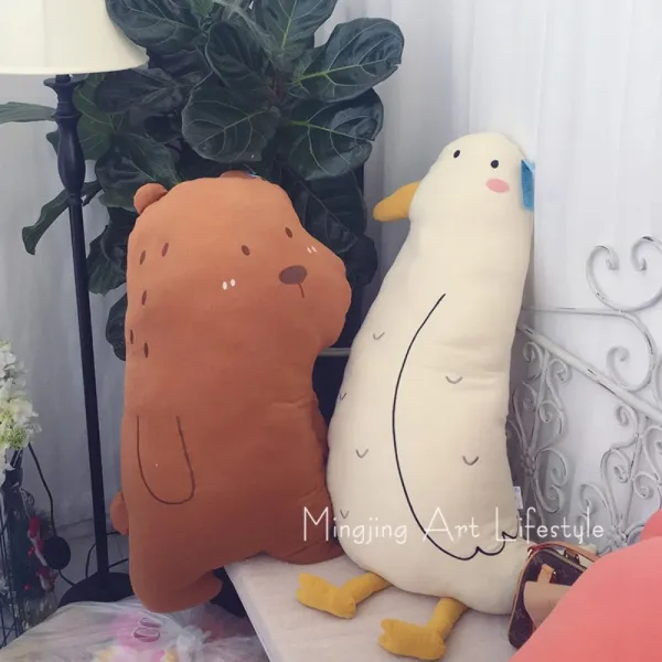 레드폭스 고래 뽀글이 인형 쿠션 아기 방석 바닷새 쿠션 75cm 정도