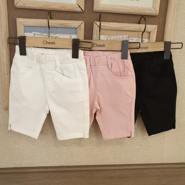 치크 22 S/S 유아 아동 키즈 토들러 남아 여아 여름 신상품! 매년 인기 있는 NR 스판 바지! 올 여름에는 5부로도 만나보세요! 신축성 좋은 5부 NR 스판 바지