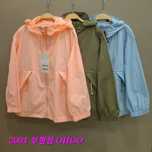 오후 부평점 22'SS 50%세일 아들 딸 같이#뽀송뽀송 땀도 안차고 쾌적하게!!쌀쌀한 봄 간절기 여름까지 입을 수 있는 매쉬 바람막이 점퍼