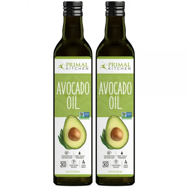 Primal Kitchen Avocado Oil 16.9 fl oz ( 2 Pack ) 오소리기름 아보카드오일효능 소기름 게걸무씨앗기름 산루카스아보카도오일 압착유채유 태국코코넛오일, 1개, 1ml