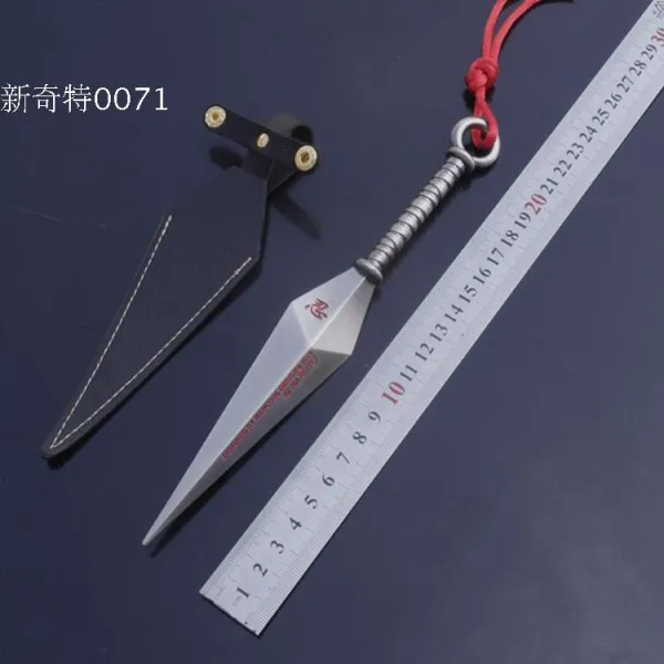 해외 나루토병기 비단용검나루토 닌자무기고무손검좌조초치검무기-28834, 20.22센티미터 총색 쌉쌀한 가죽