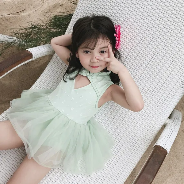 빠라빠라 수영복 속국풍 샤 스커트 여 원피스 점프수트 I