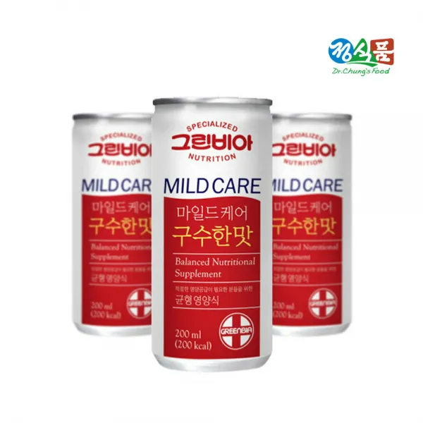 그린비아 마일드케어 구수한맛, 200ml, 30개
