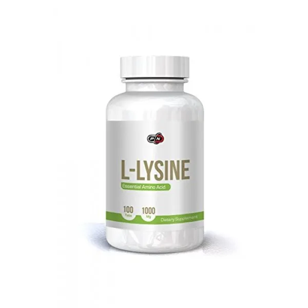 Pure Nutrition L Lysin Hcl 아미노산 1000mg 일일 분량 고용량 100 정 | 효소 용 빌딩 블록 항체 콜라겐 강도 결합 단일상품 단일상품