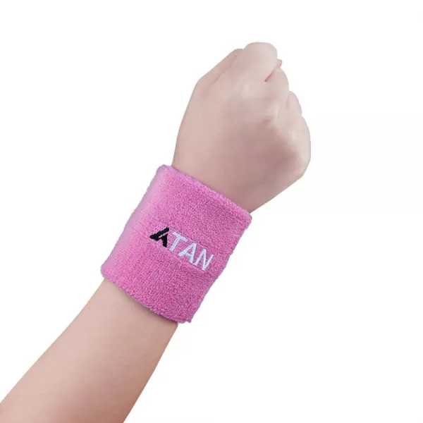 아 탐 호완 여자 얇 은 농구 배드민턴 땀 흡수 땀 닦 기 운동 헬 스 플러스 통기 성 손목 토시 보호 구 남자 핑크 2 + 1 3 + 2 장 11cm