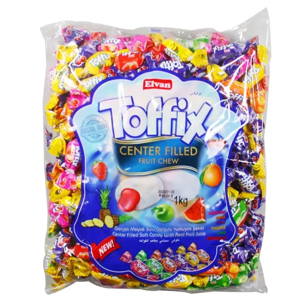 토픽스 과일향 츄위캔디 1000g 1(봉) 식품 > 스낵/간식 떡/전통과자 한과/전통과자 유과/산자, 1