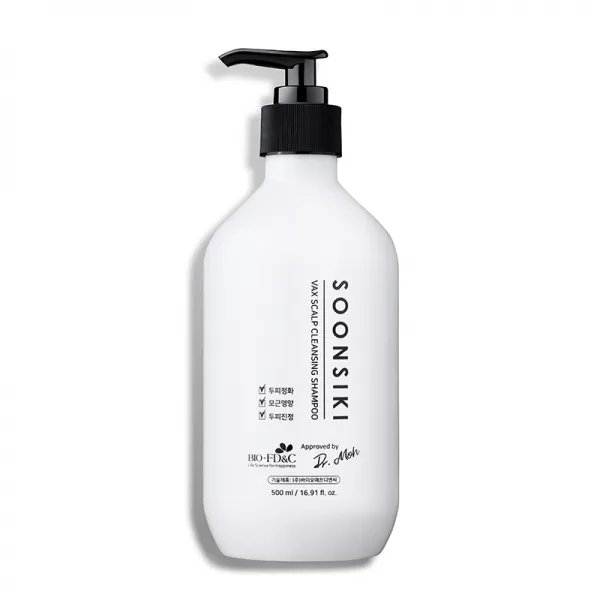 순시키 백스 스칼프 클렌징 샴푸 500ml, 단품
